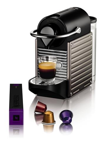KRUPS Nespresso Krups Pixie macchina da caff in capsule 0,7 litri XN3005 titan